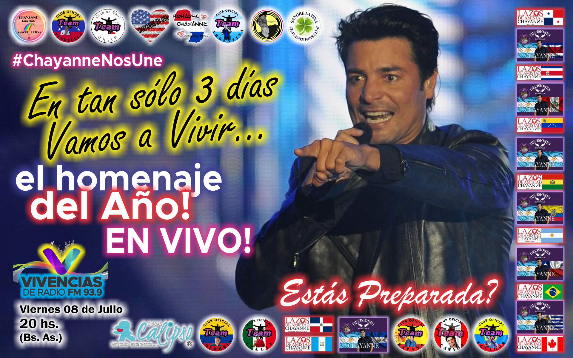 CHAYANNE EN UNA EDICIÓN DE LUJO DE 