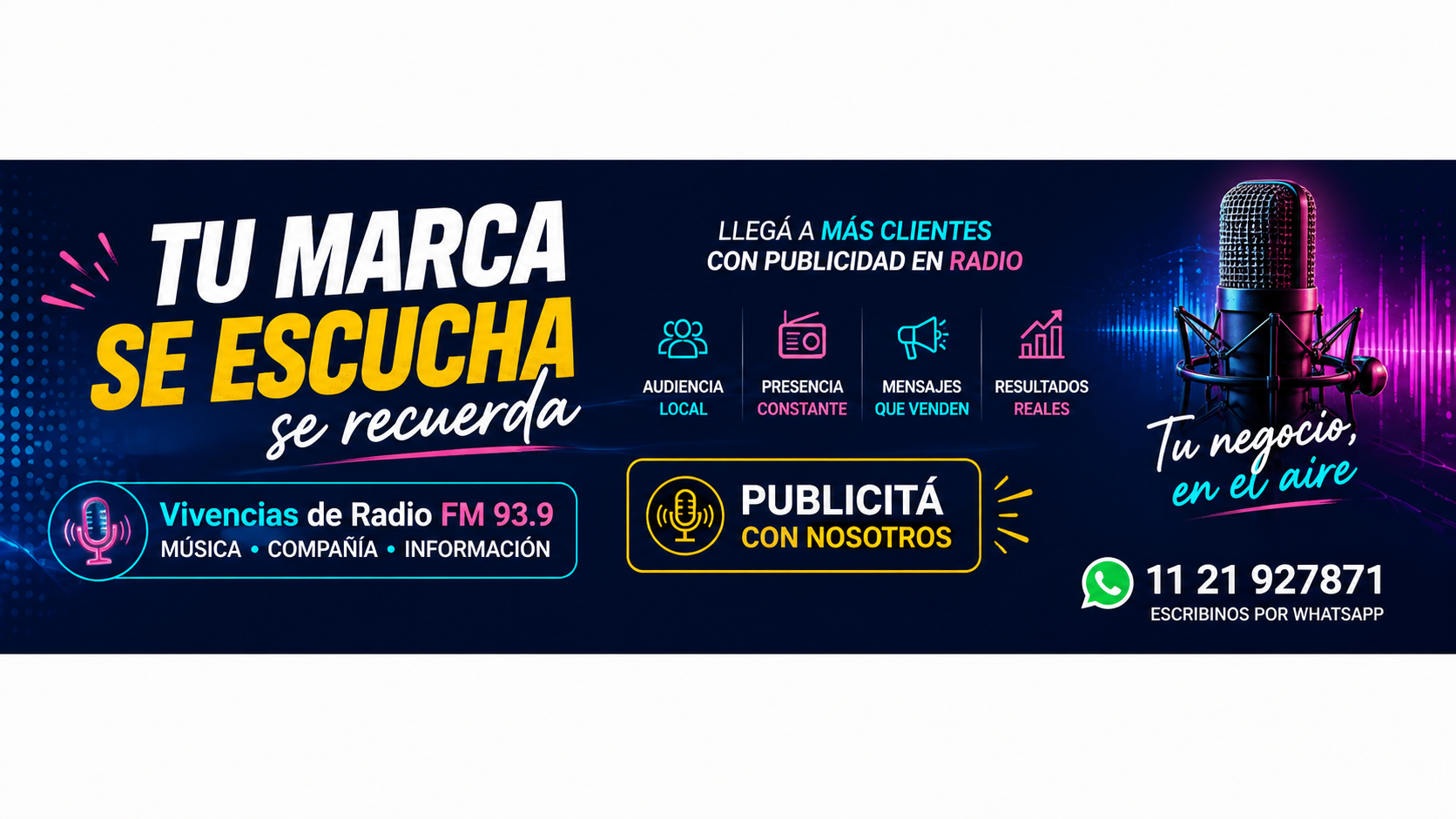 Publicitá con Vivencias de Radio